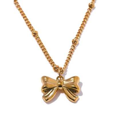 Women's Bow Knot Necklace