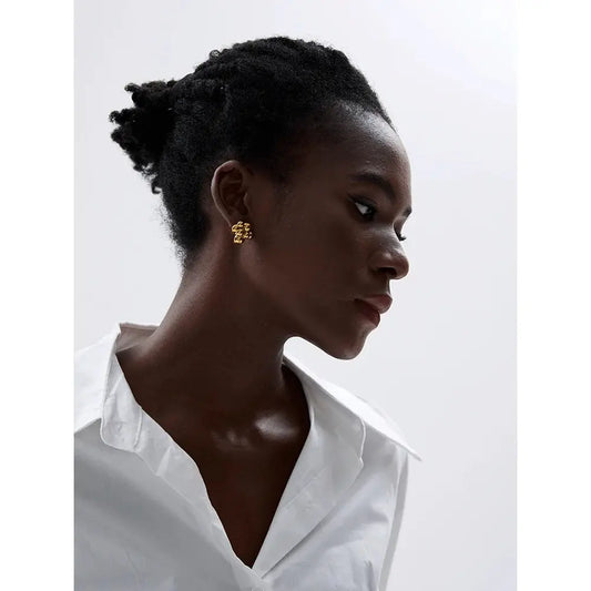 Geometric Creative Stud Earrings