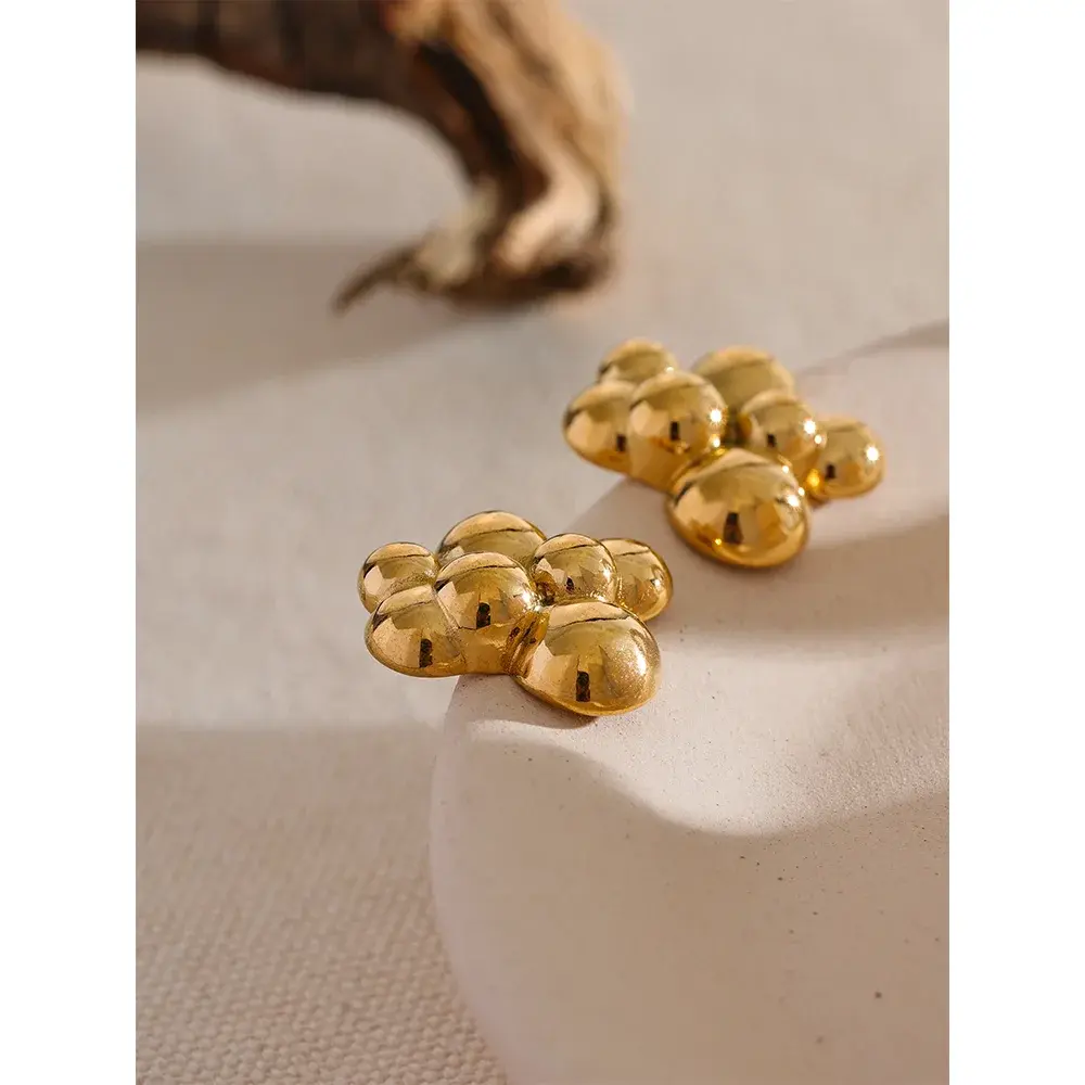 Geometric Creative Stud Earrings
