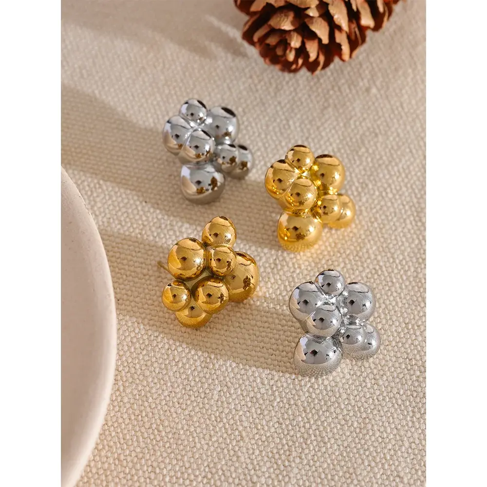 Geometric Creative Stud Earrings