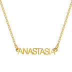 Custom/Personalized Nameplate Cable Necklace