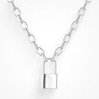 Keep Me Lock Necklace